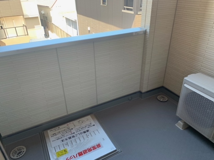 10/16 バルコニー