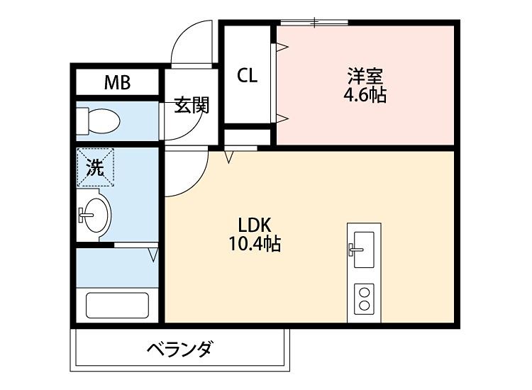ウィンドヒル御殿山Iの間取り