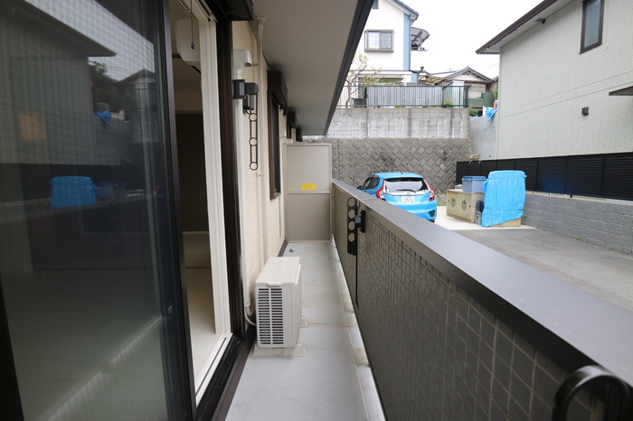 12/24 バルコニー