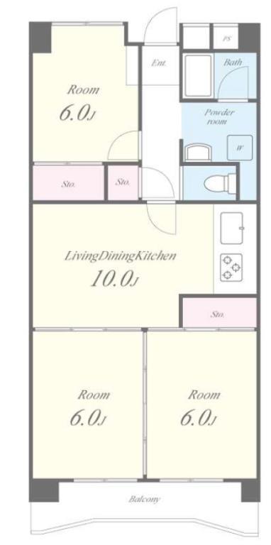 グランデあんごの間取り