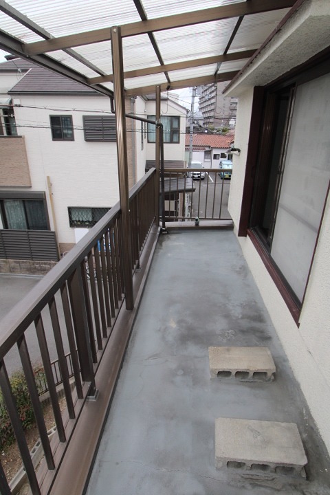 10/18 バルコニー