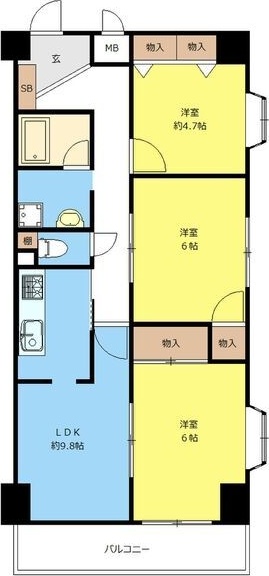 DKHマキノの間取り
