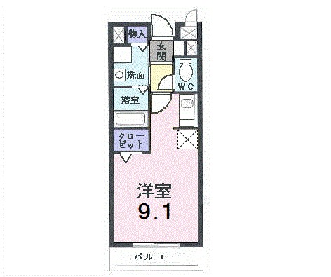 ポポラーレの間取り