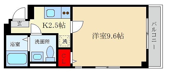 サン・ルモンド岡山手の間取り