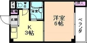 寿ハイツの間取り