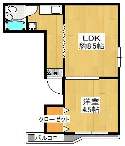 須山ハピネスの間取り