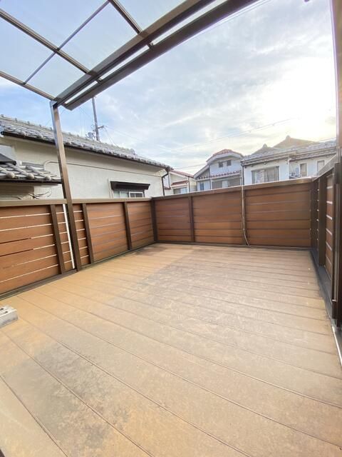 8/12 バルコニー