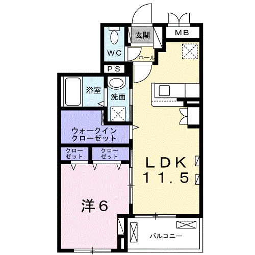 藤阪東レジデンス八弘の間取り