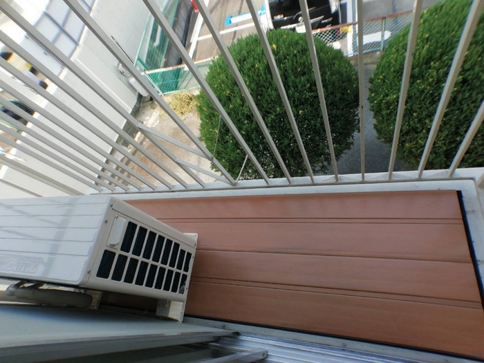 12/18 バルコニー