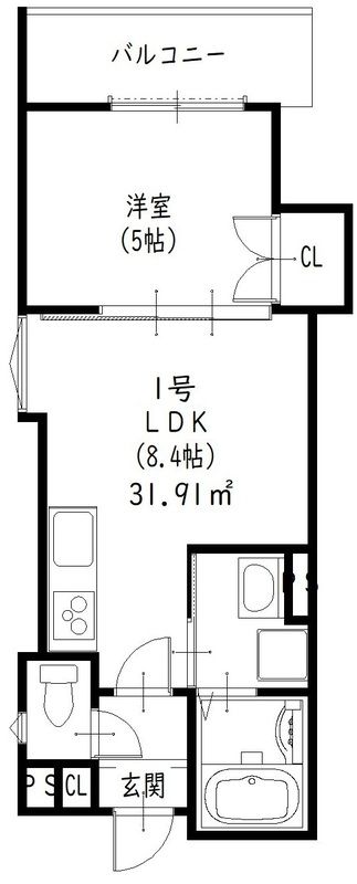クリエオーレ春日元町の間取り