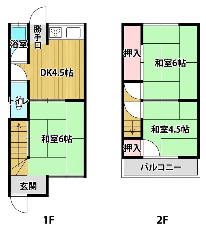 久保田純生借家7号の間取り