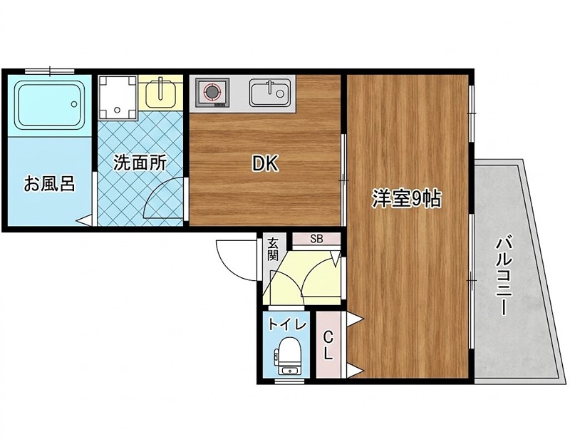 和泉ハイツの間取り