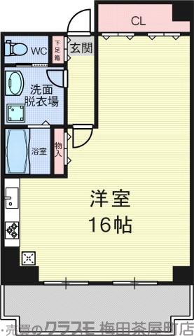 豊津町の完工年月(1982年4月)築の賃貸マンションの間取り