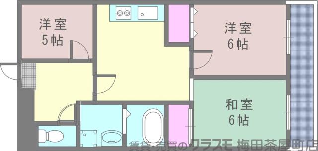 垂水町の完工年月(1994年8月)築の賃貸マンションの間取り