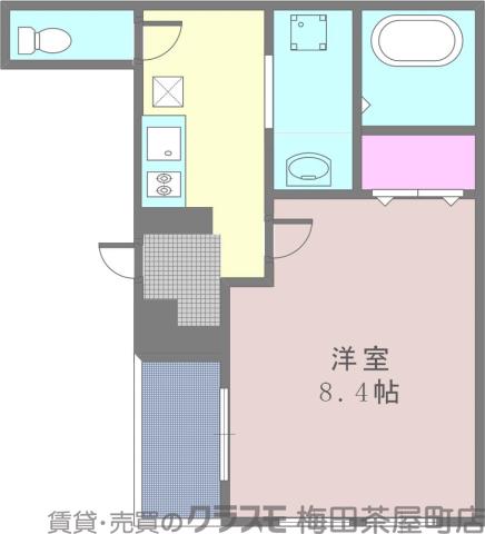 寿町の完工年月(2014年11月)築の賃貸一戸建ての間取り