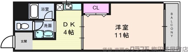 昭和町の完工年月(1979年5月)築の賃貸マンションの間取り