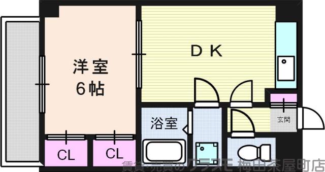 エスポワール寺内の間取り