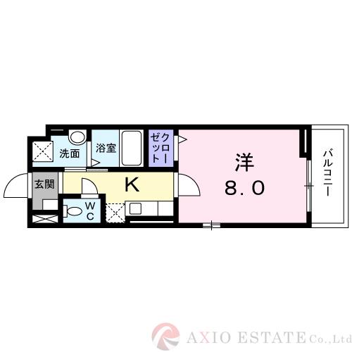 レインボーローズの間取り