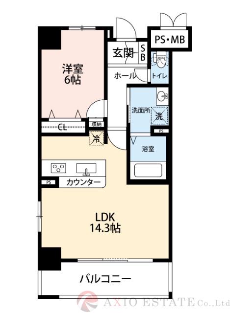 コンフォリア新大阪の間取り