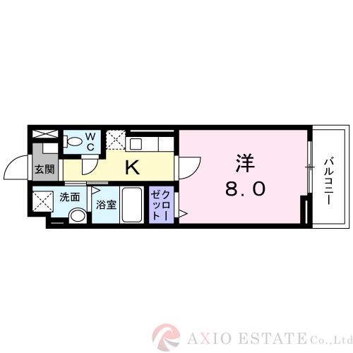 レインボーローズの間取り