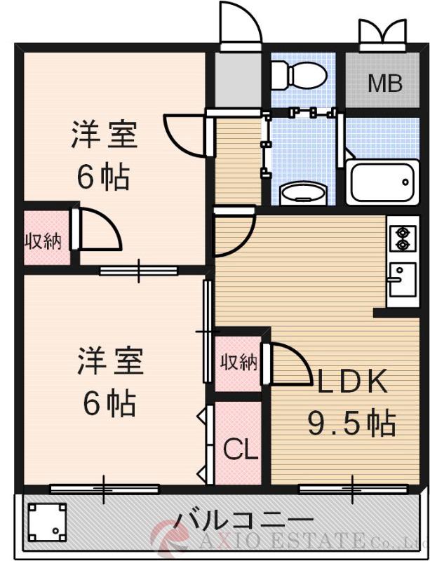 紙谷第3マンションの間取り