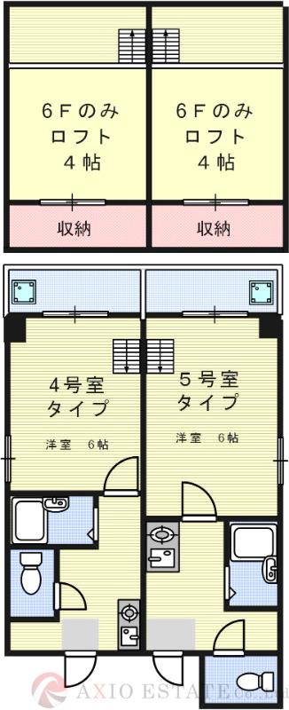 ハイツベレールの間取り