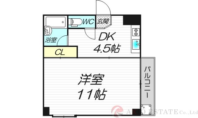 PALMIZIO東三国の間取り