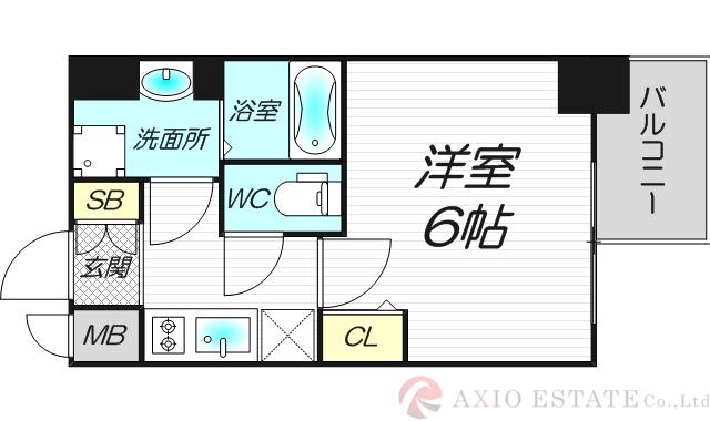 エスリード新大阪グランファーストの間取り