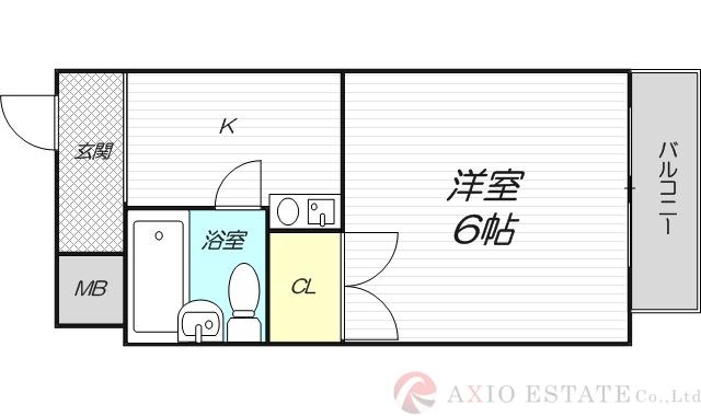 グレイスフル第2東三国Ⅱの間取り