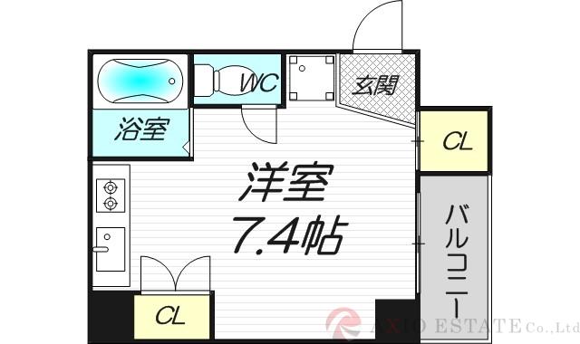宮原の完工年月(2002年4月)築の賃貸マンションの間取り