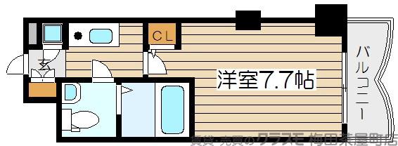 宮原の完工年月(2009年1月)築の賃貸マンションの間取り