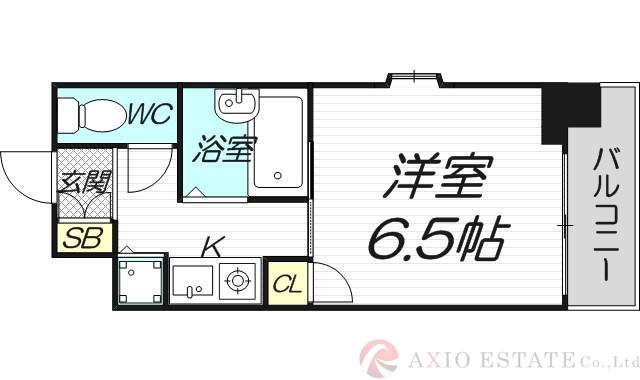 CityLifeプレサンス新大阪の間取り