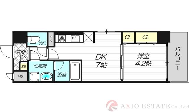 べラルーチェ十三の間取り