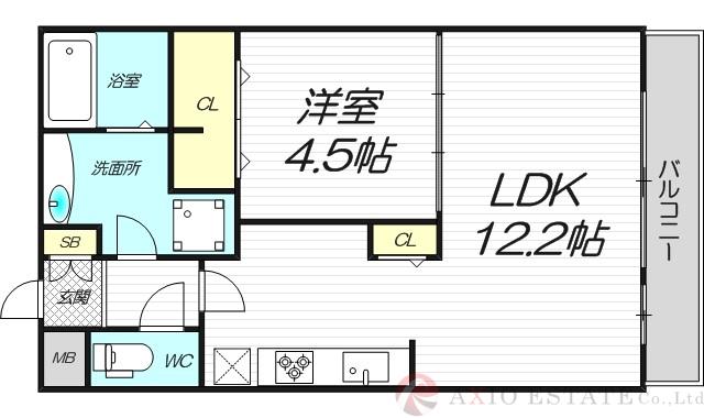 シャルムCの間取り