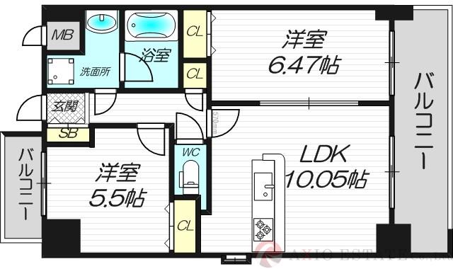 東明マンション壱番館の間取り