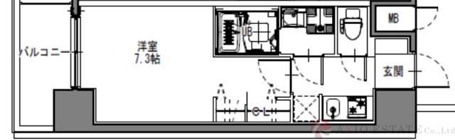 S-RESIDENCE三国WESTの間取り