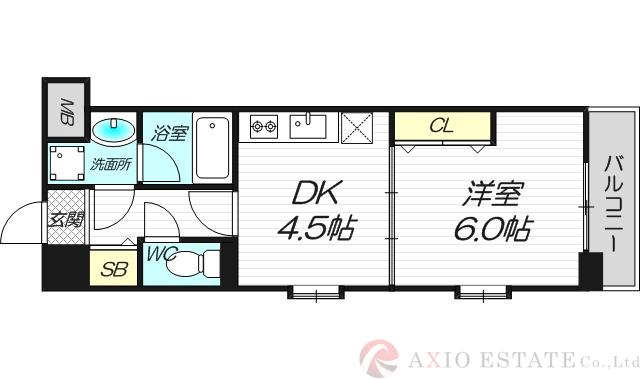 シャインビュー淡路の間取り