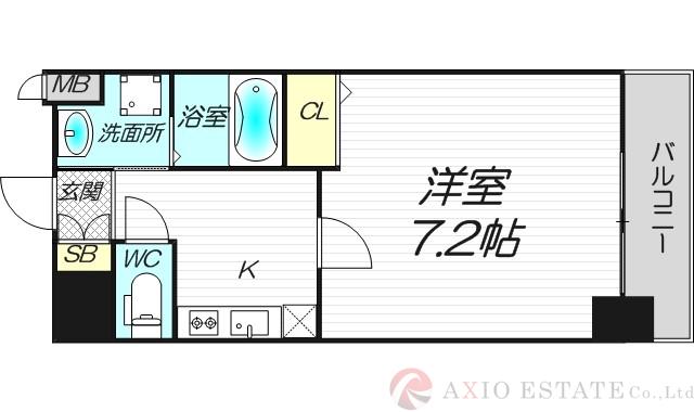 S-FORT新大阪Eastの間取り
