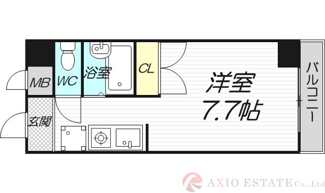 カンタル新大阪の間取り