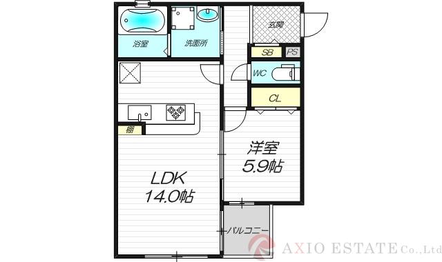 URBAN PARKの間取り