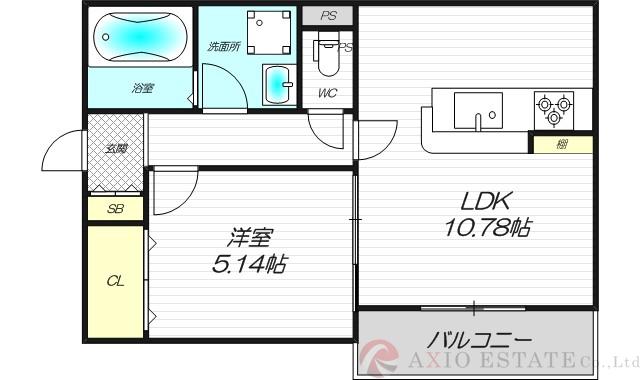 URBAN PARKの間取り