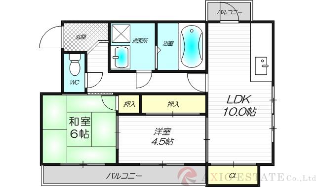 レジデンスミミーの間取り