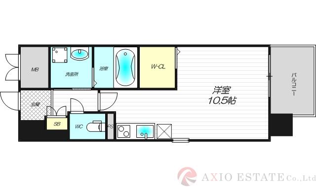 アリーヴィオの間取り