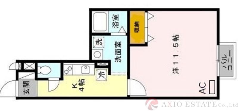 グランシャンブルの間取り