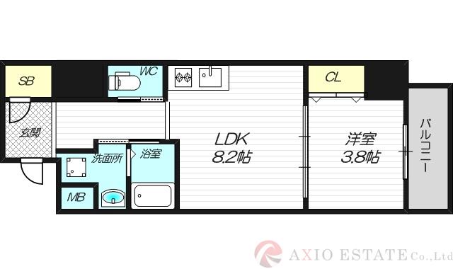 ファーストフィオーレ新大阪グランデの間取り