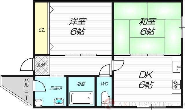 ハヤシハイツの間取り