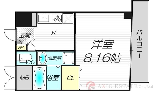 パインフィールド1stの間取り