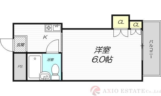 グレイスフル第3東三国の間取り