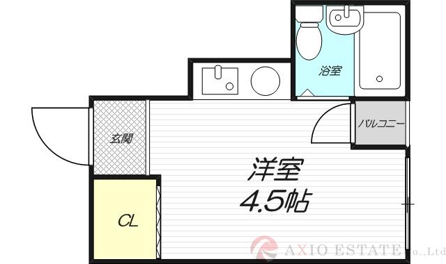 ラフィーネ新大阪の間取り