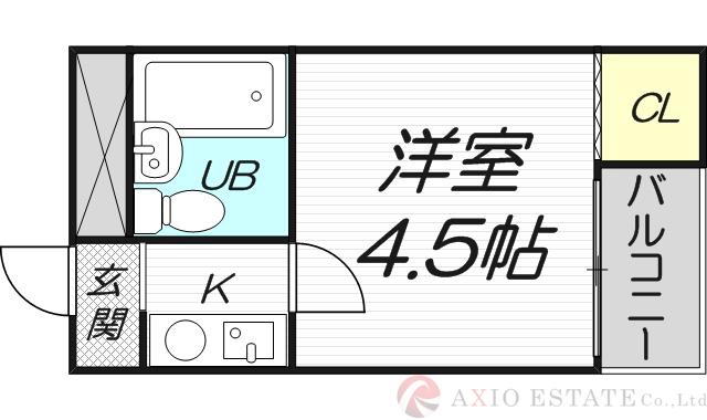 スリーデイズ新大阪の間取り